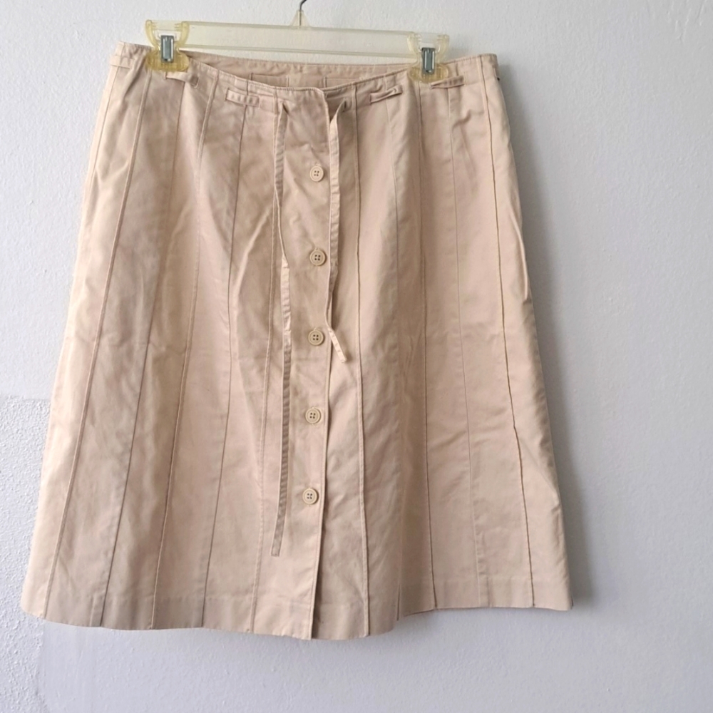 90s GAP button-front skirt